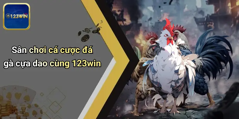 Sân chơi cá cược đá gà cựa dao cùng 123win