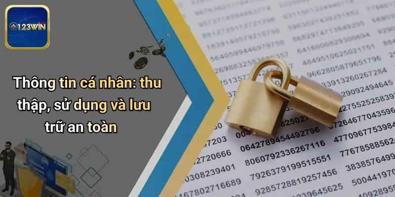 Thông tin cá nhân: thu thập, sử dụng và lưu trữ an toàn
