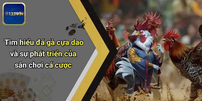 Tìm hiểu đá gà cựa dao và sự phát triển của sân chơi cá cược